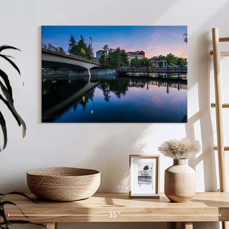 Rorry Spokane River At Riverfront Park, 16" H x 24" W