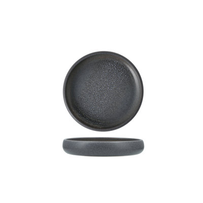 Assiette plate en grès de 10,75 po Cloud Grey