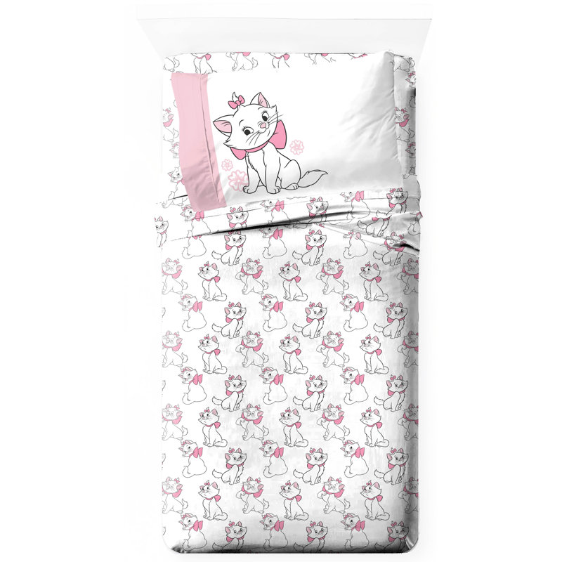 Aristocats Pretty Picture Sheet Set, Twin