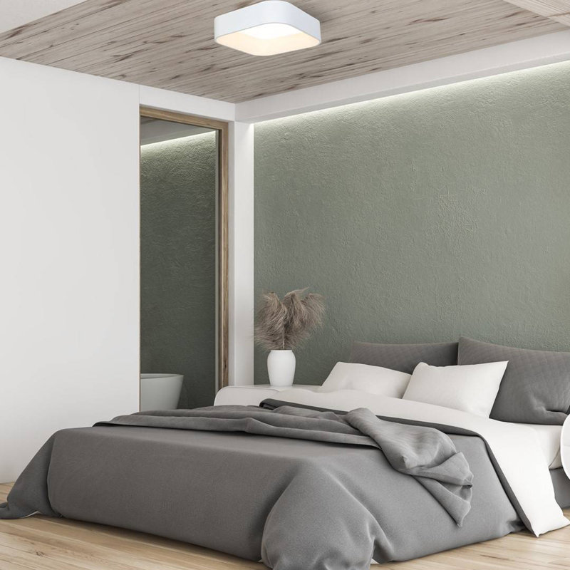 Cariana LED Flush Mount, White
