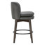 Ensemble de 2 tabourets de bar pivotants Adairsville Chilmark-112983110
