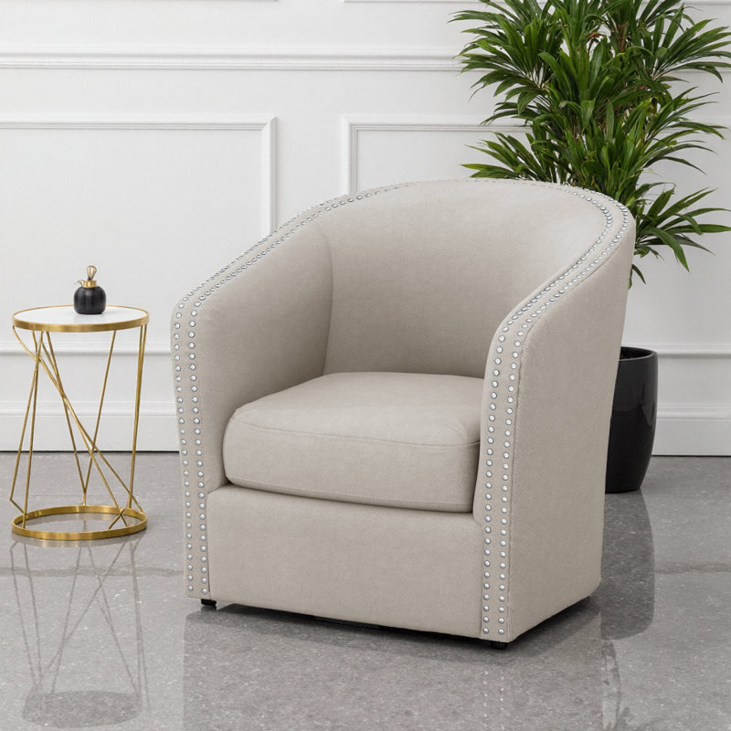 Fauteuil demi-tonneau Wheat