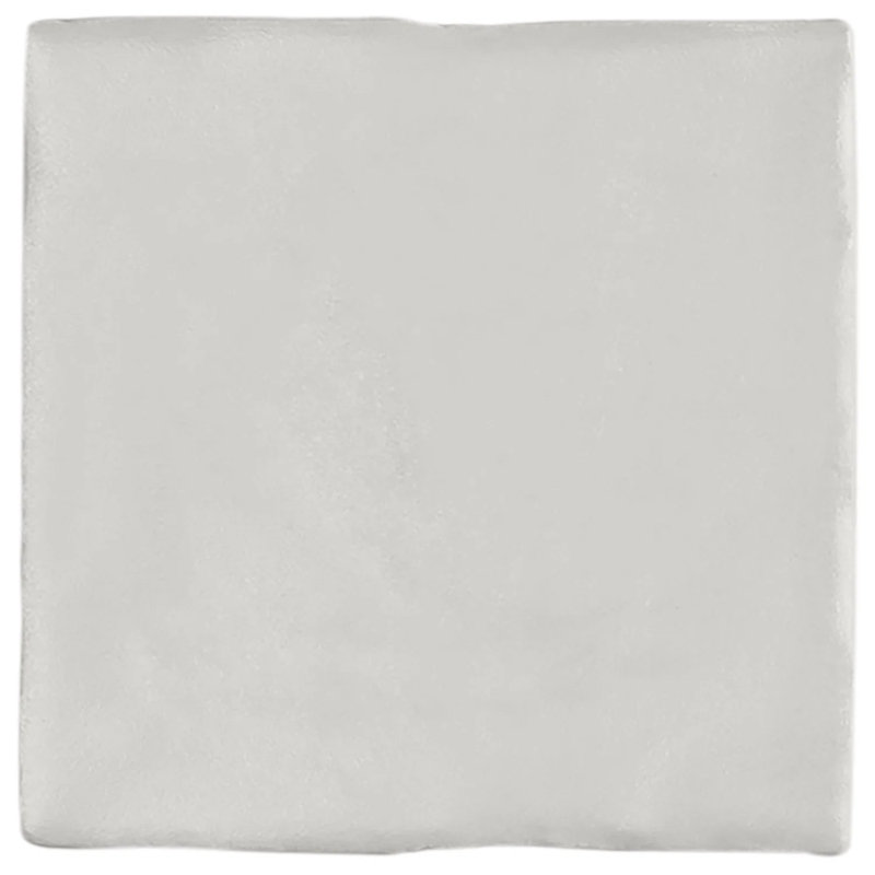 Montauk 4X4 Ceramic Mixed Finish Wall Tile, White