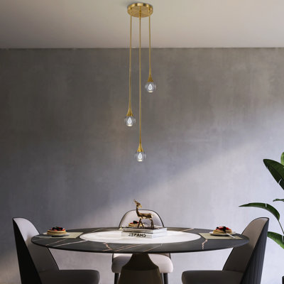 Radelange 3 - Light Cluster Teardrop LED Pendant