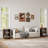 Yeva 19.7" Mid Century Modern  End Table, Round Bedside Table With Open Shelf (Set Of 2)-229084943-229722785-218511751
