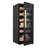 Afidano 1200 Count Cigar Humidor Cabinet Exterior in Steel, Temperature and Humidity Control with Touch Panel