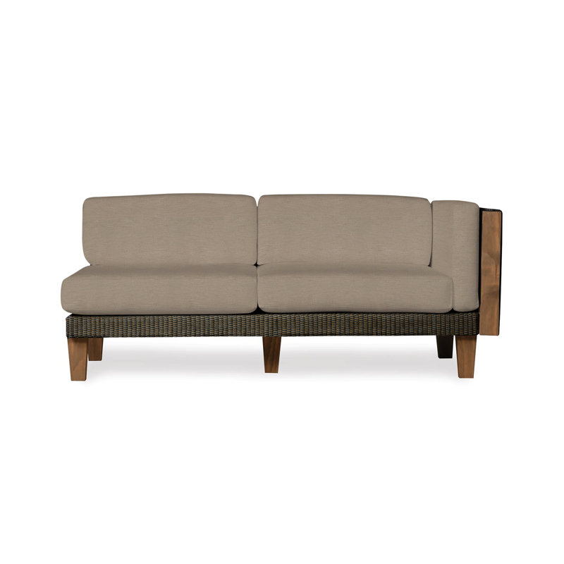 Catalina Outdoor 2 - Seat Loveseat, Sailcloth Seagull, Mink
