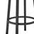 Kellum Swivel Counter and Bar Height Barstool with Arms in Faux Leather Upholstery and Metal Legs-90763182-90763187-90850233