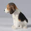 Chiot beagle en résine de 4,33 po de hauteur