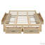 Lit plateforme avec 6 tiroirs de rangement-112584407-112584403