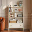 Bibliothèque de rangement romantique de style français