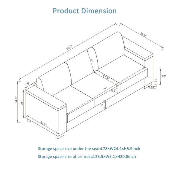Dimensions du produit