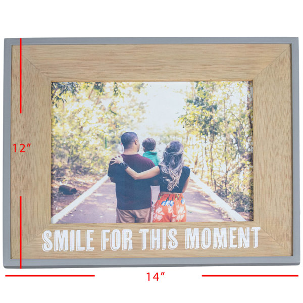 Lyerly Picture Frame, Display Pictures, Metal Frame for Wall Mounting Zipcode Design Color: Bronze, Photo Size: 4 x 4, Frame Size: 8 x 8