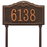Gatewood Personalized Standard 1-Line Lawn Address Sign