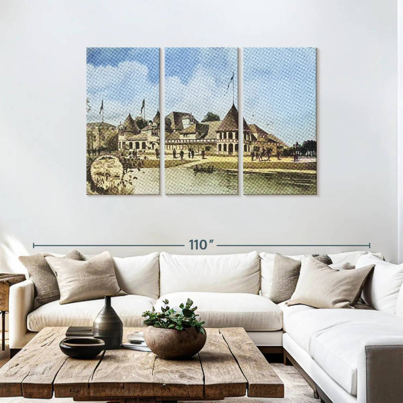 Iowa, 48" H x 74" W