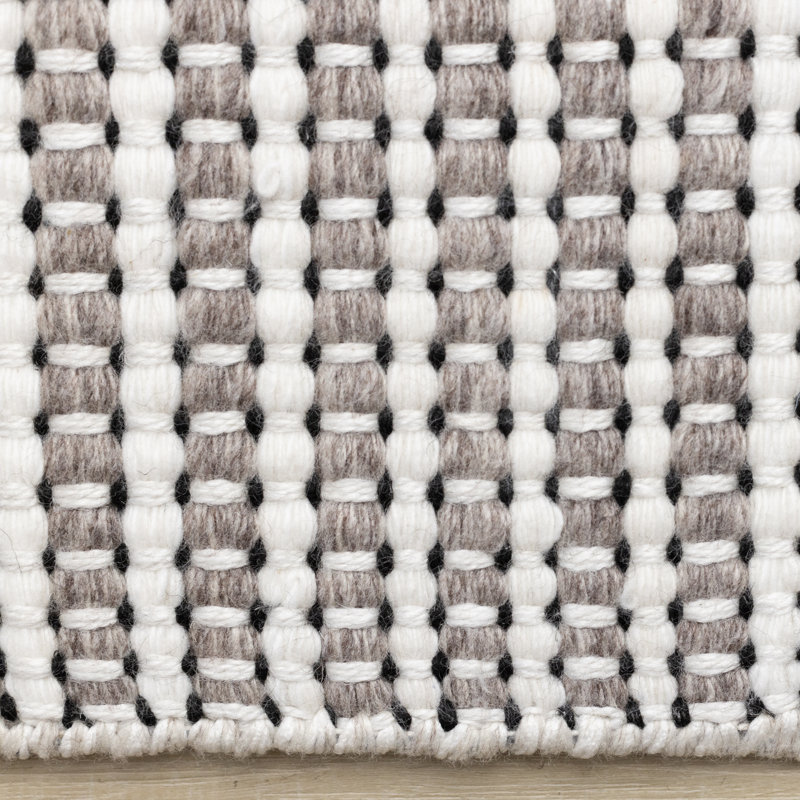 Tapis à motif géométrique Cindara, Rectangle 5 pi 3 po x 7 pi 7 po