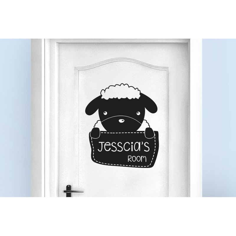 Animals Wall Decal, Black
