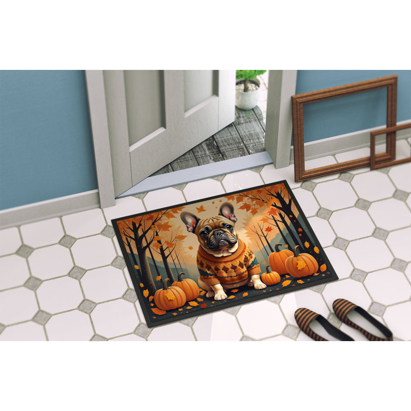 Tapis de porte intérieur antidérapant Nooralha, L 18 po x L 27 po