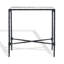 Isabellina Metal and Glass Accent Table-1731398743