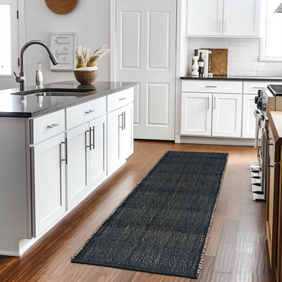 Colston Jute and Cotton Braided Farmhouse Rug