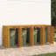 Avdije Wooden Double Bin Store