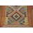 Reversible Wool Kilim Runner Rug 2x7