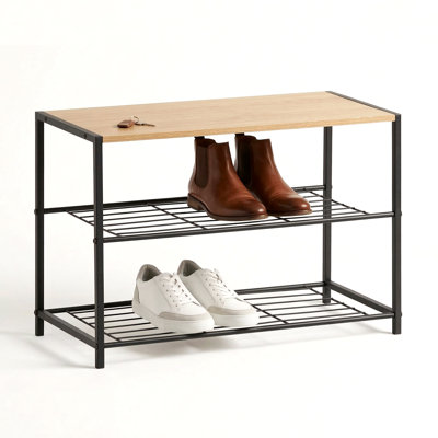 6 Pair Shoe Rack