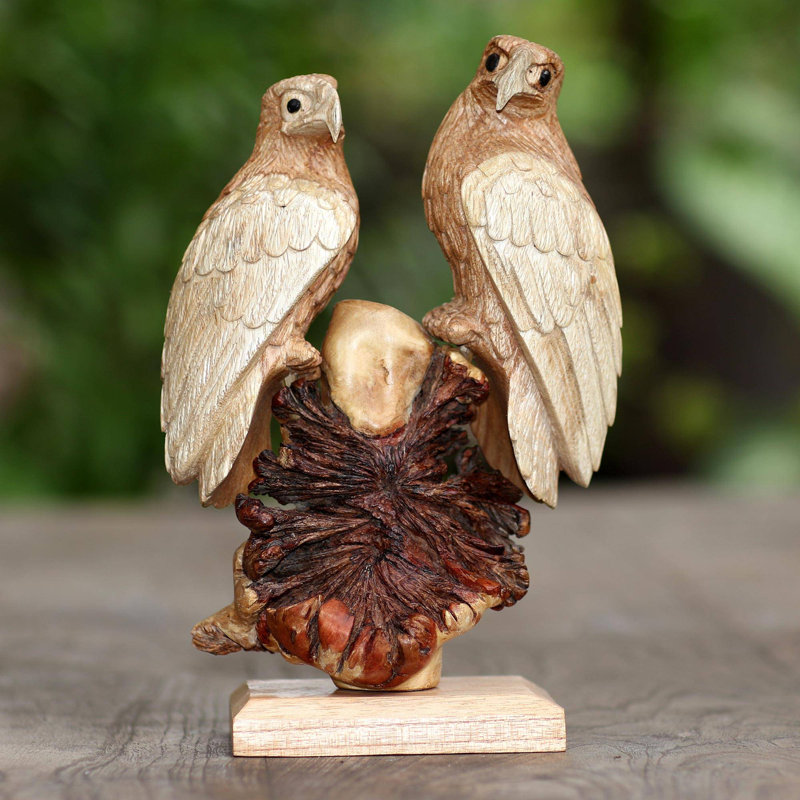 Statuette en bois Millwood Pines, Eagles