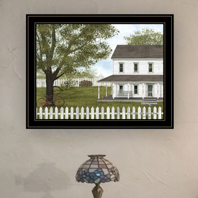«Green, Green Grass of Home», art mural encadré pour le salon, art mural par Billy Jacobs