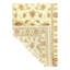 Oriental Area Rug in Beige