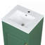 Meuble-lavabo de salle de bain avec lavabo, meuble-lavabo avec tablette de porte et tablette réglable