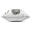 Coussin d'extérieur blanc en forme d'anémone blanche, imprimé par Lucille Price, 18 x 7 x 18-124455487