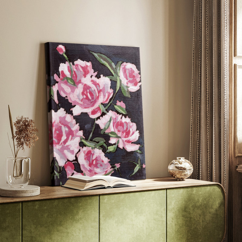 Meer Rosa I -Custom Wrapped Gallery Cavas