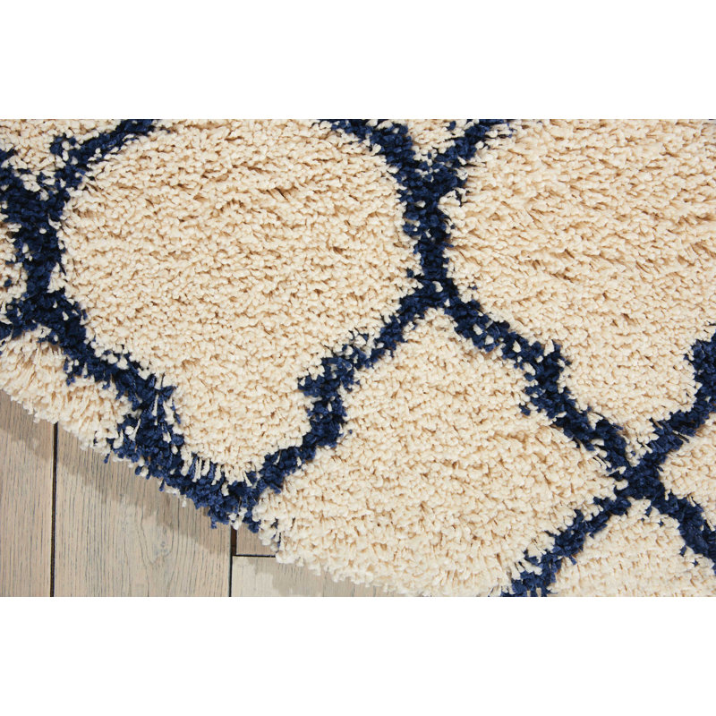 Linton Performance Geometric Indoor Rug, Rectangle 3'2" x 5'
