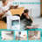 7000 BTU (5100 BTU DOE) 3-in-1 Portable Air Conditioner with 2-Speeds Fan, Dehumidifier, Remote and LCD Panel