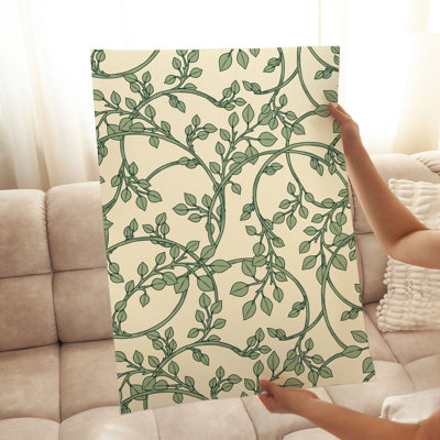 «Botanical Art Nouveau Botanicals IV Cottage», reproduction d'art non encadrée