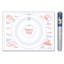 Tablier de chef de cuisine avec passe-partout CounterArt Made With Love