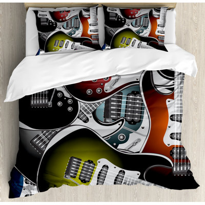 Popstar Party Modern & Contemporary Duvet Cover