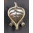 3-Inch Handcrafted Brass Turtle & Pipal Leaf Oil Lamp, Small Diya for Vastu & Spiritual Decor