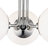 Luna Glass Semi Flush Mount-306874405