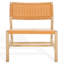 Fauteuil l 26,4 po en cuir fleur avec structure en bois massif-1669412463-1669412460
