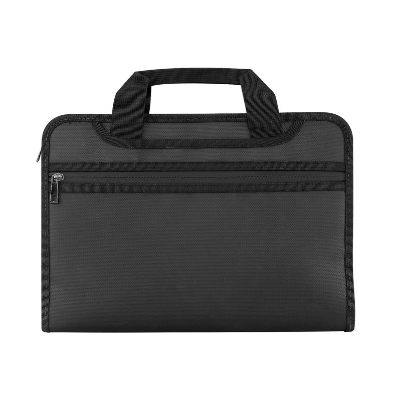 1832°F Fireproof Document Bag - Waterproof & Portable File Storage Organizer for Home Office