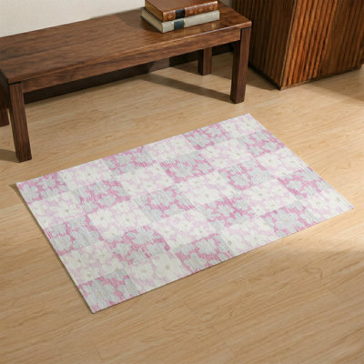 Tapis floral lavable à la machine de qualité supérieure Mayfield AMF2476