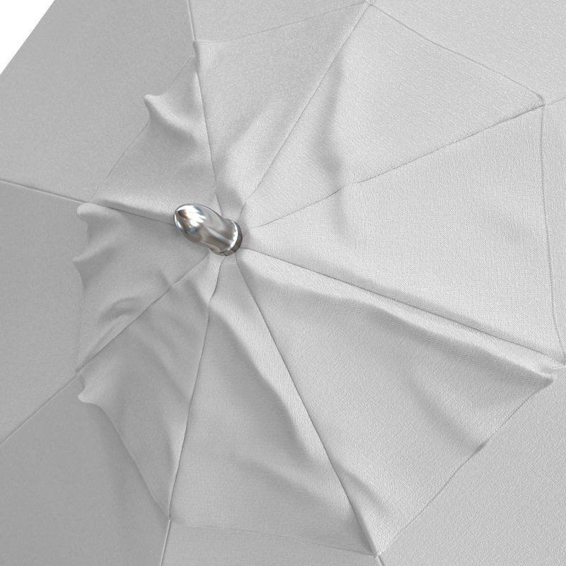 Parasol de marché 11 pi Hixon, Toile Sunbrella® naturel
