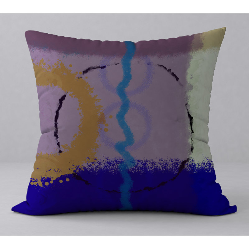  K.O. Housse et insert de coussin carré Fun, H 18 po x l 18 po