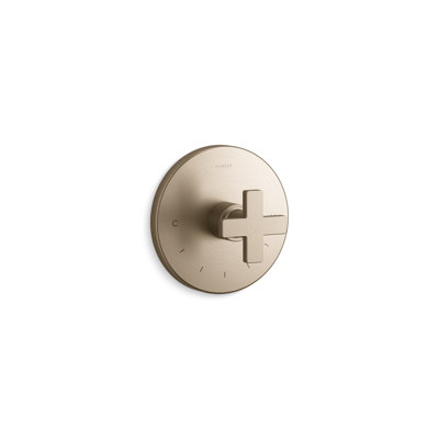 Composed® Thermostatic Faucet Trim with Cross Handle