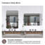 Miroir de salle de bain mural Redolent-108211555-108211553