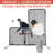 L Screen Baseball Pitching Net 