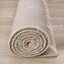 Tapis beige crème Flourish Wavy Lines-889589036