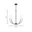 Lustre 5 lumières façon bougie Kendrey -1801470839